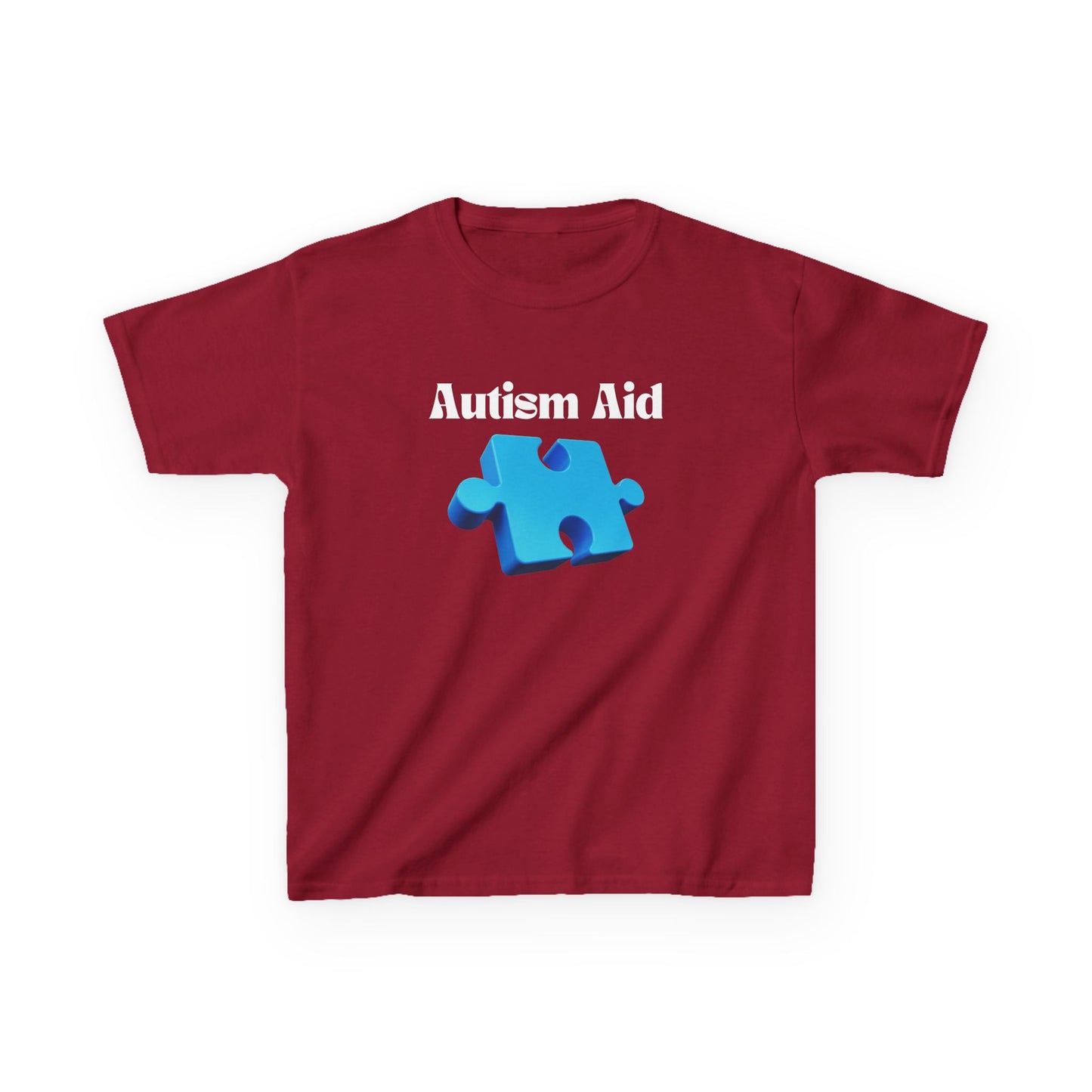 Autism Aid Kids Garment-Dyed T-Shirt | Support Awareness & Inclusivity