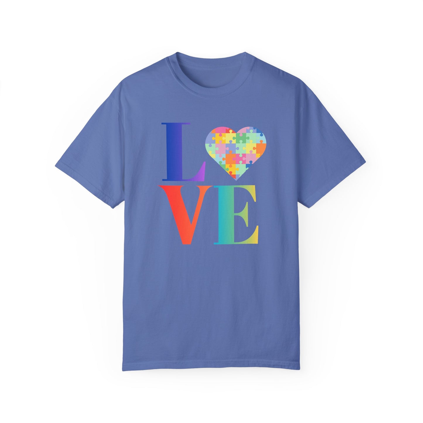 Colorful Love Puzzle Unisex T-Shirt