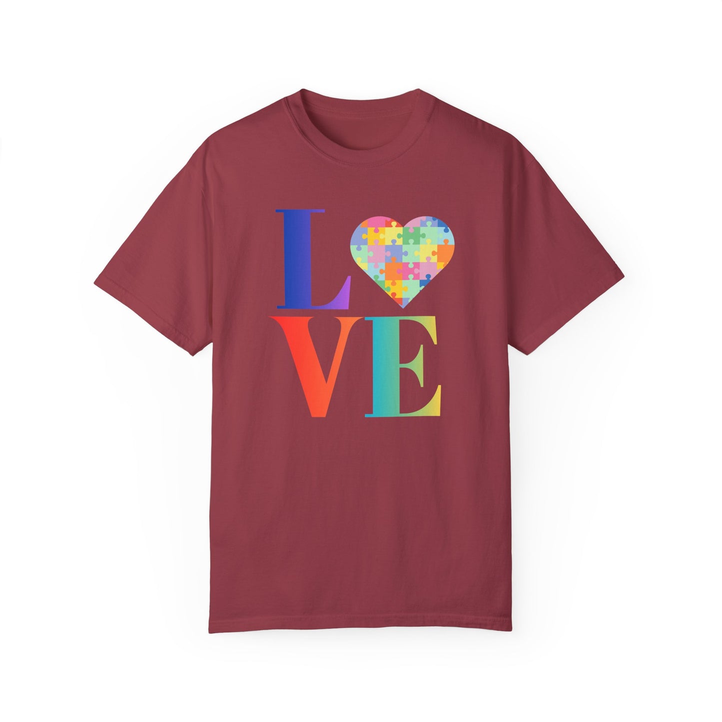 Colorful Love Puzzle Unisex T-Shirt