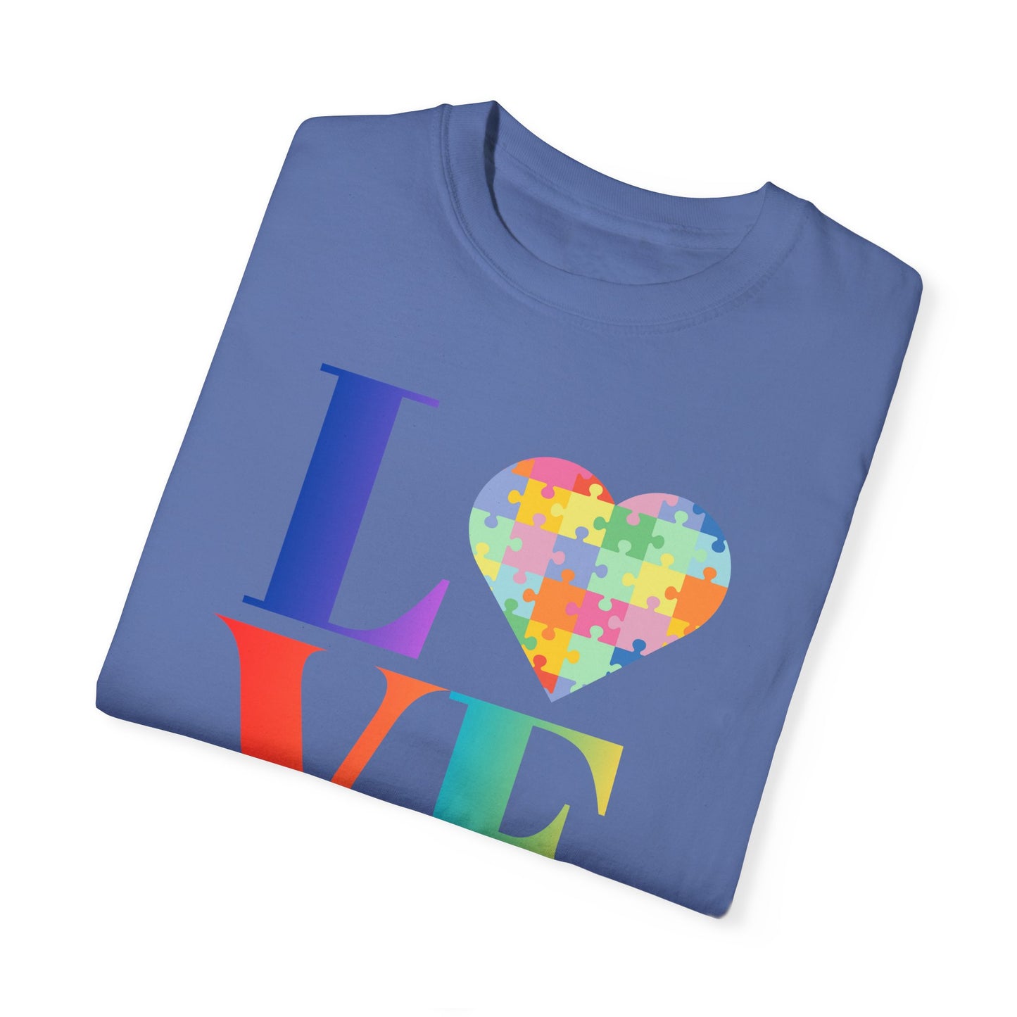 Colorful Love Puzzle Unisex T-Shirt