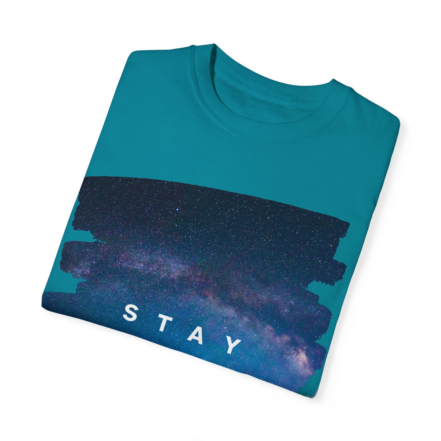 Stay Special Unisex Garment-Dyed T-Shirt - Inspirational Galaxy Design