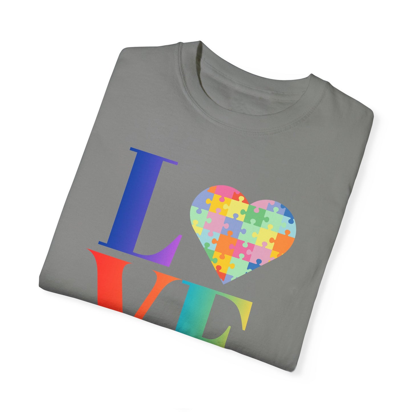 Colorful Love Puzzle Unisex T-Shirt