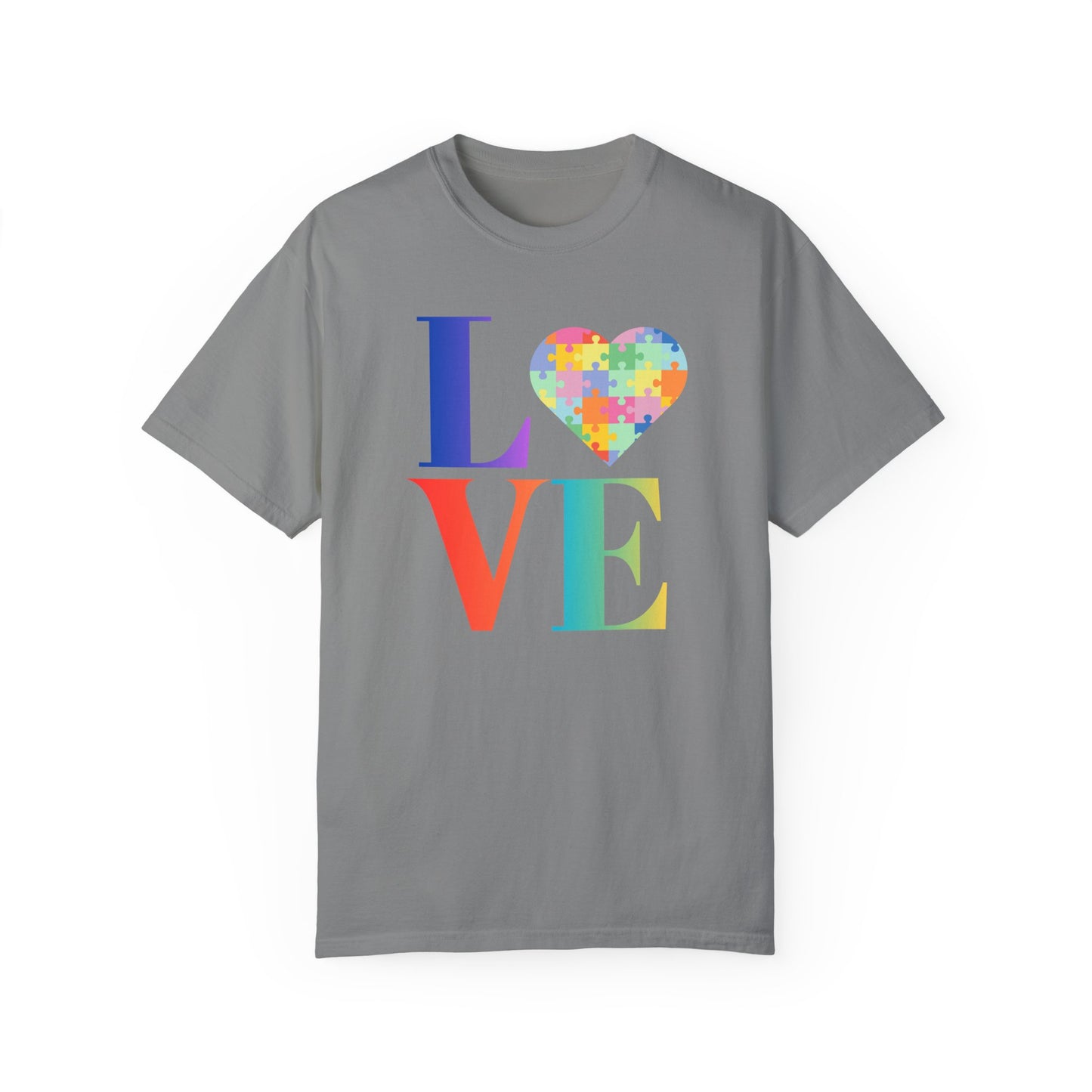 Colorful Love Puzzle Unisex T-Shirt
