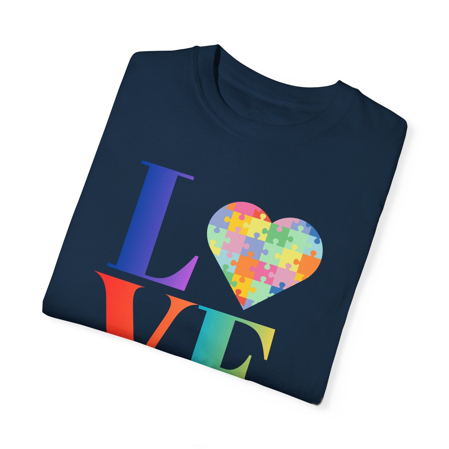 Colorful Love Puzzle Unisex T-Shirt