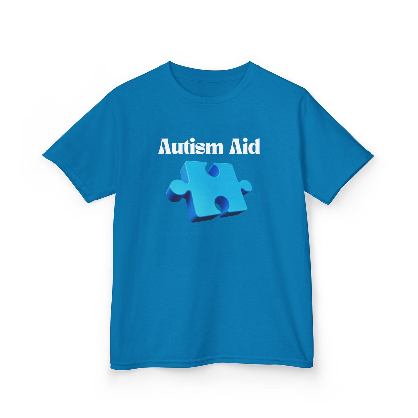 Autism Aid Kids Garment-Dyed T-Shirt | Support Awareness & Inclusivity