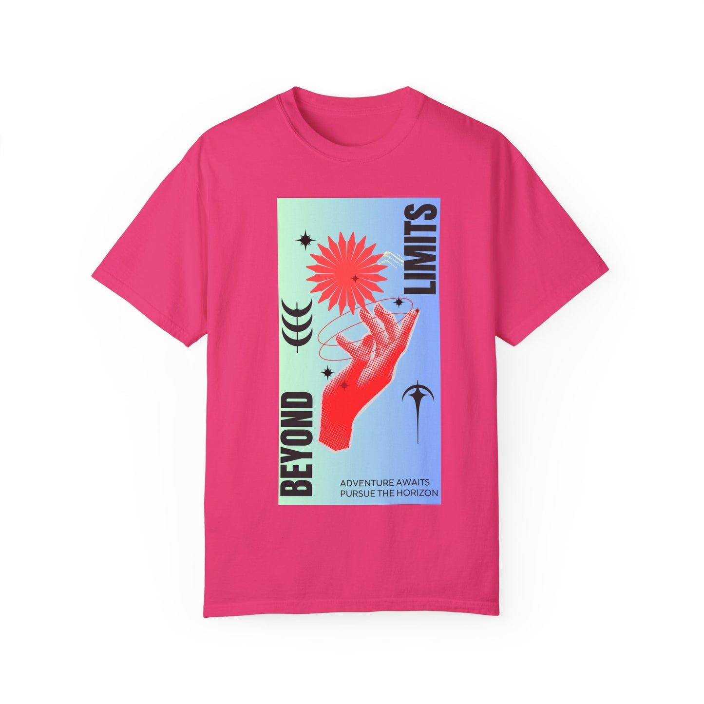 Adventure Beyond Limits T-Shirt - Unisex Garment-Dyed Tee