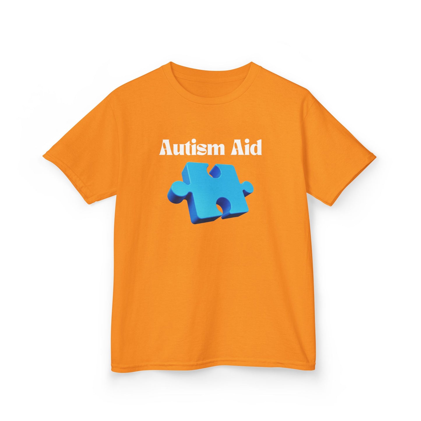 Autism Aid Kids Garment-Dyed T-Shirt | Support Awareness & Inclusivity