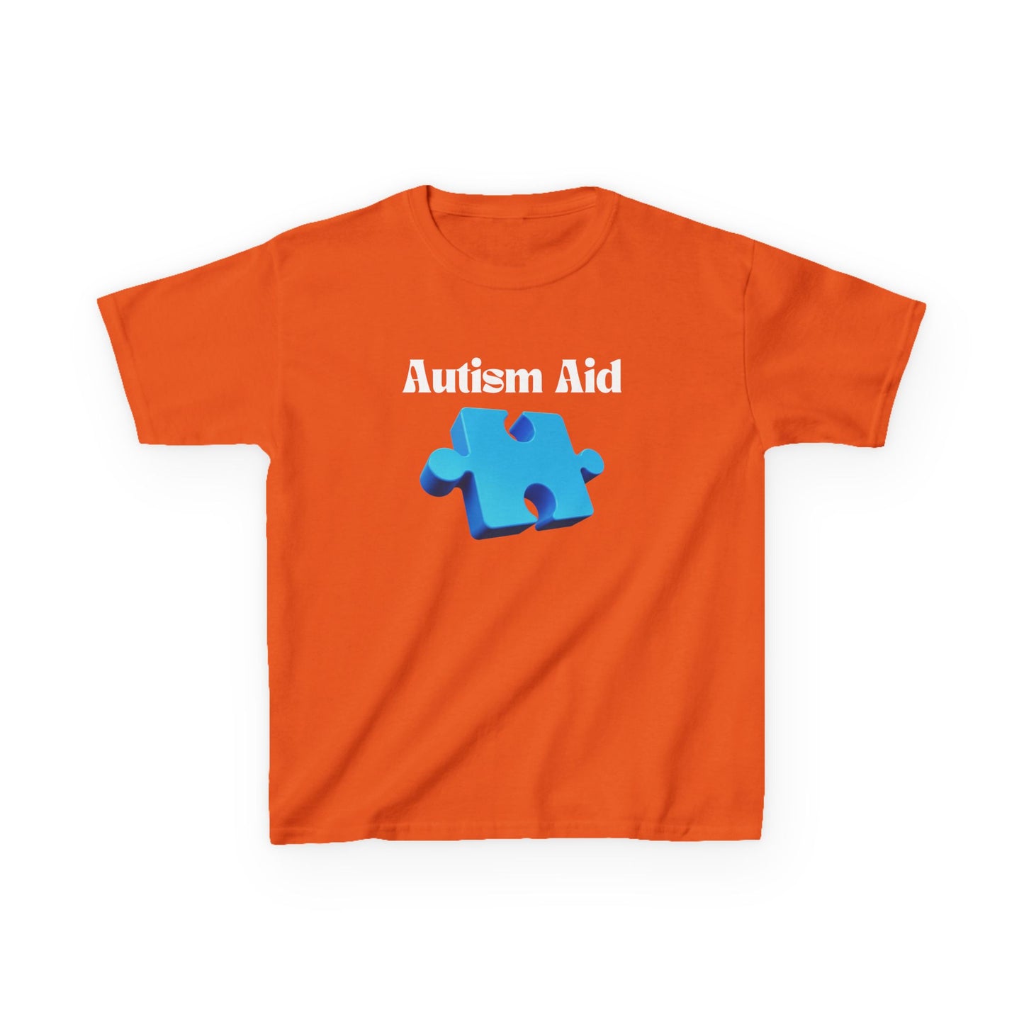 Autism Aid Kids Garment-Dyed T-Shirt | Support Awareness & Inclusivity