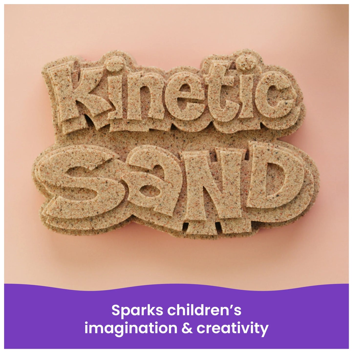, 3Lbs Beach Play Sand, Moldable Sensory Toys for Kids, Resealable Bag (Packaging May Vary), for Ages 3 and Up