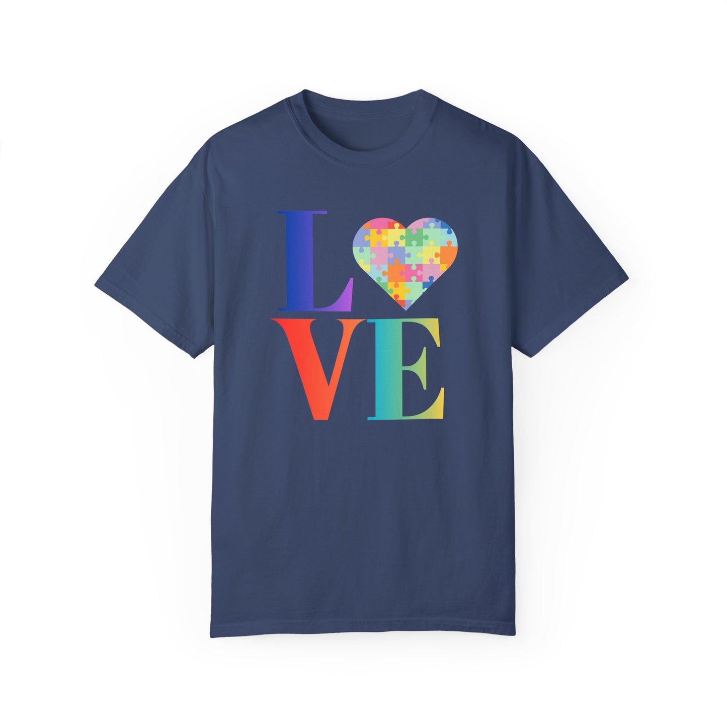 Colorful Love Puzzle Unisex T-Shirt