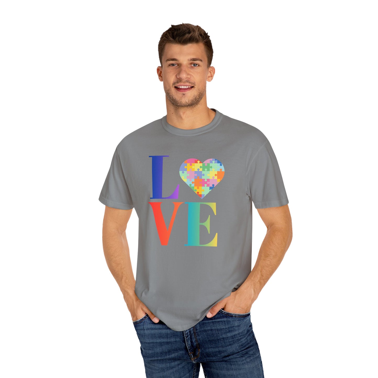 Colorful Love Puzzle Unisex T-Shirt