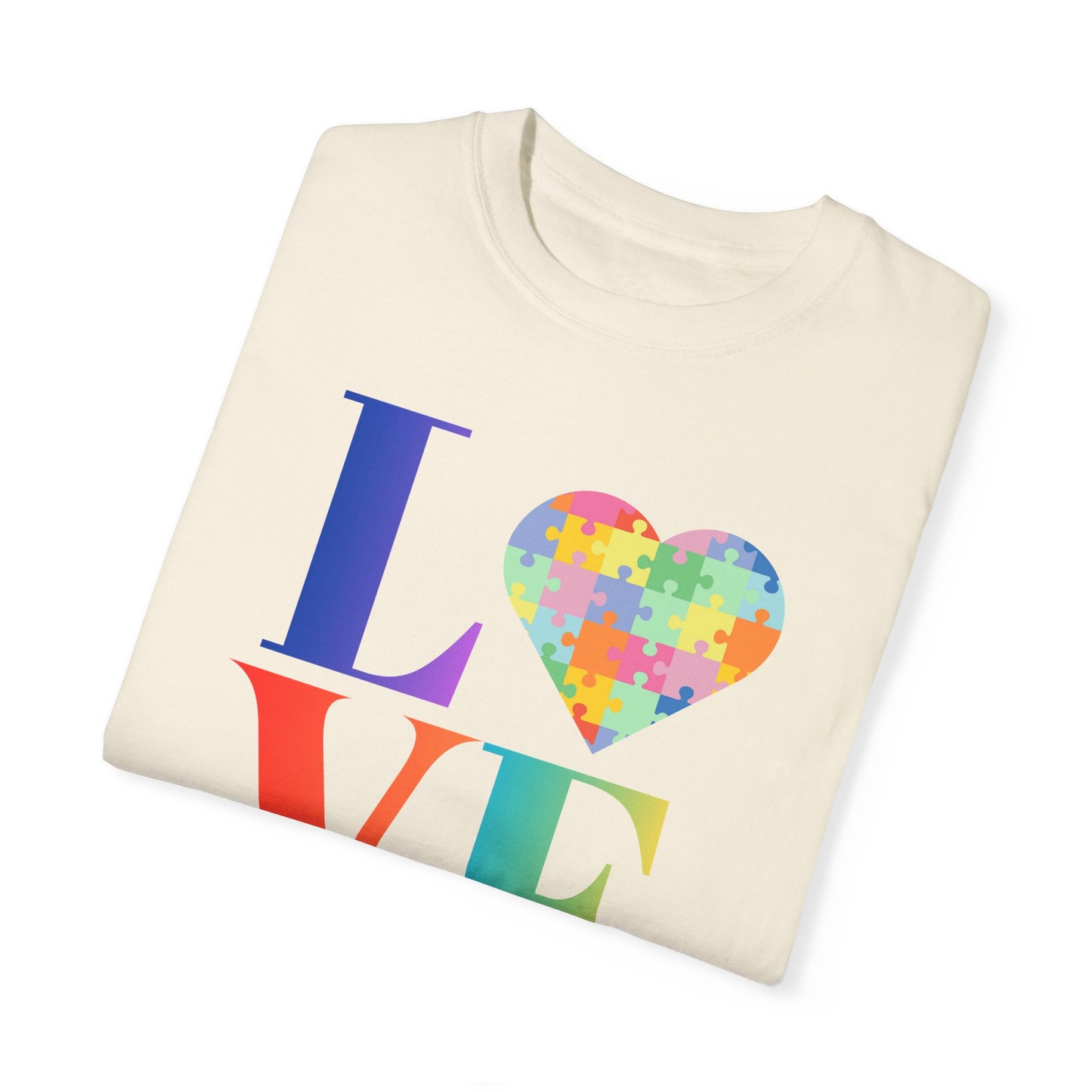 Colorful Love Puzzle Unisex T-Shirt