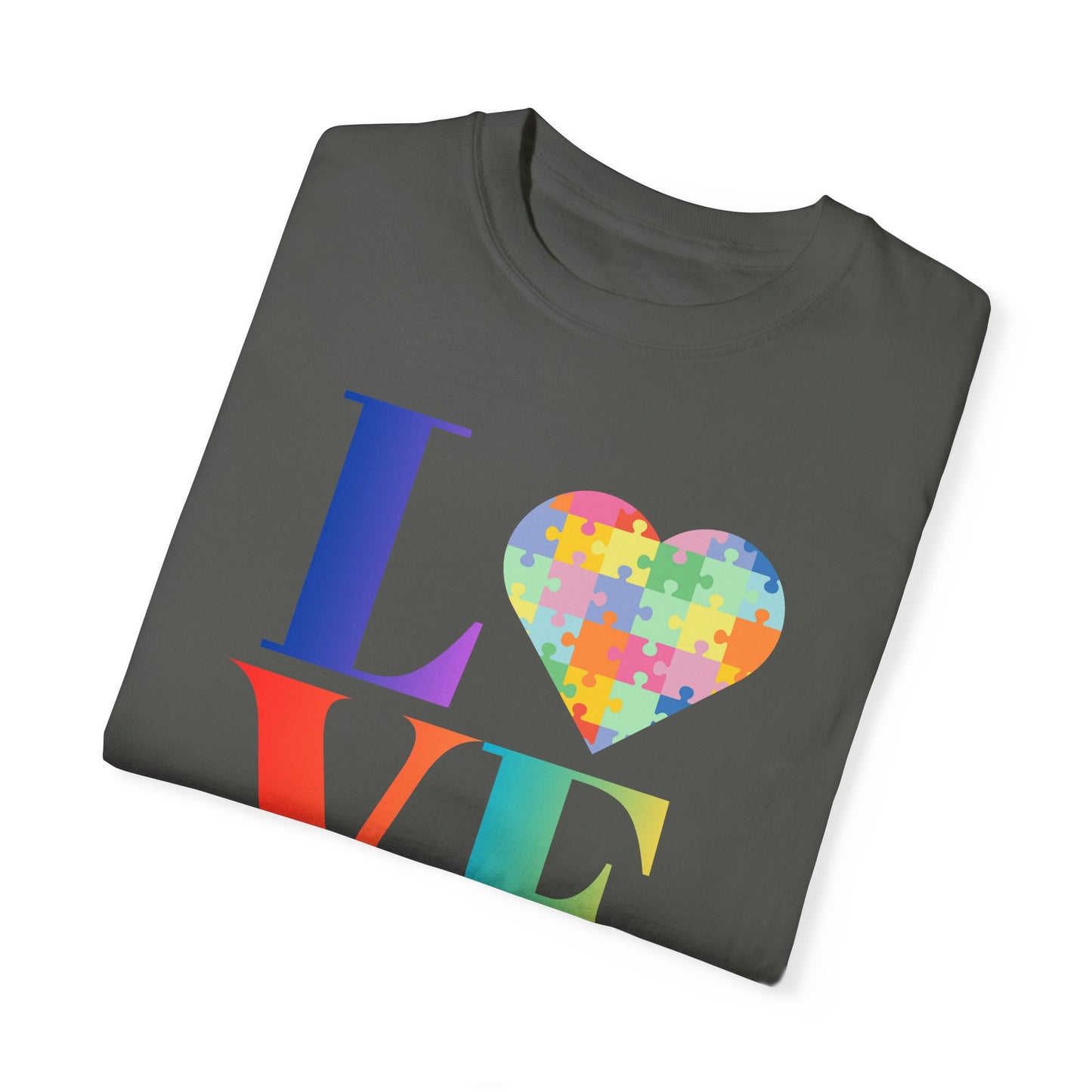 Colorful Love Puzzle Unisex T-Shirt