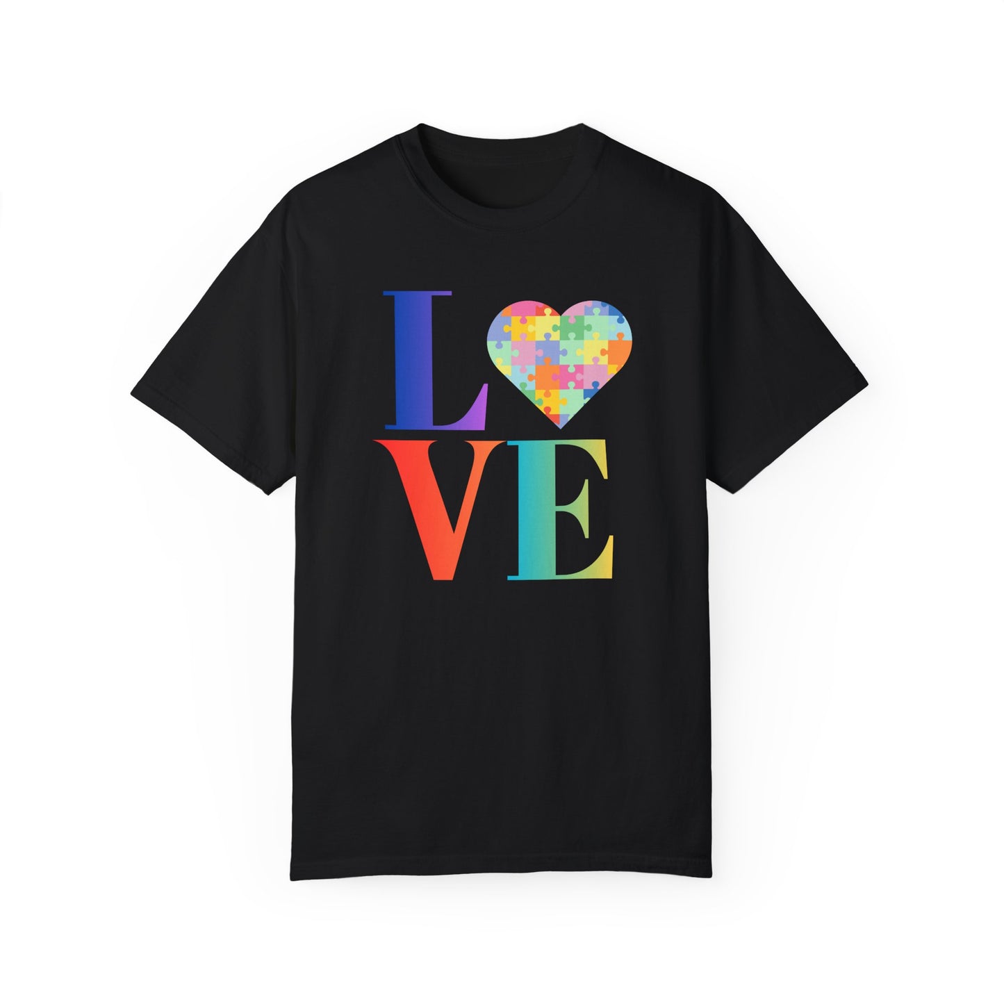 Colorful Love Puzzle Unisex T-Shirt