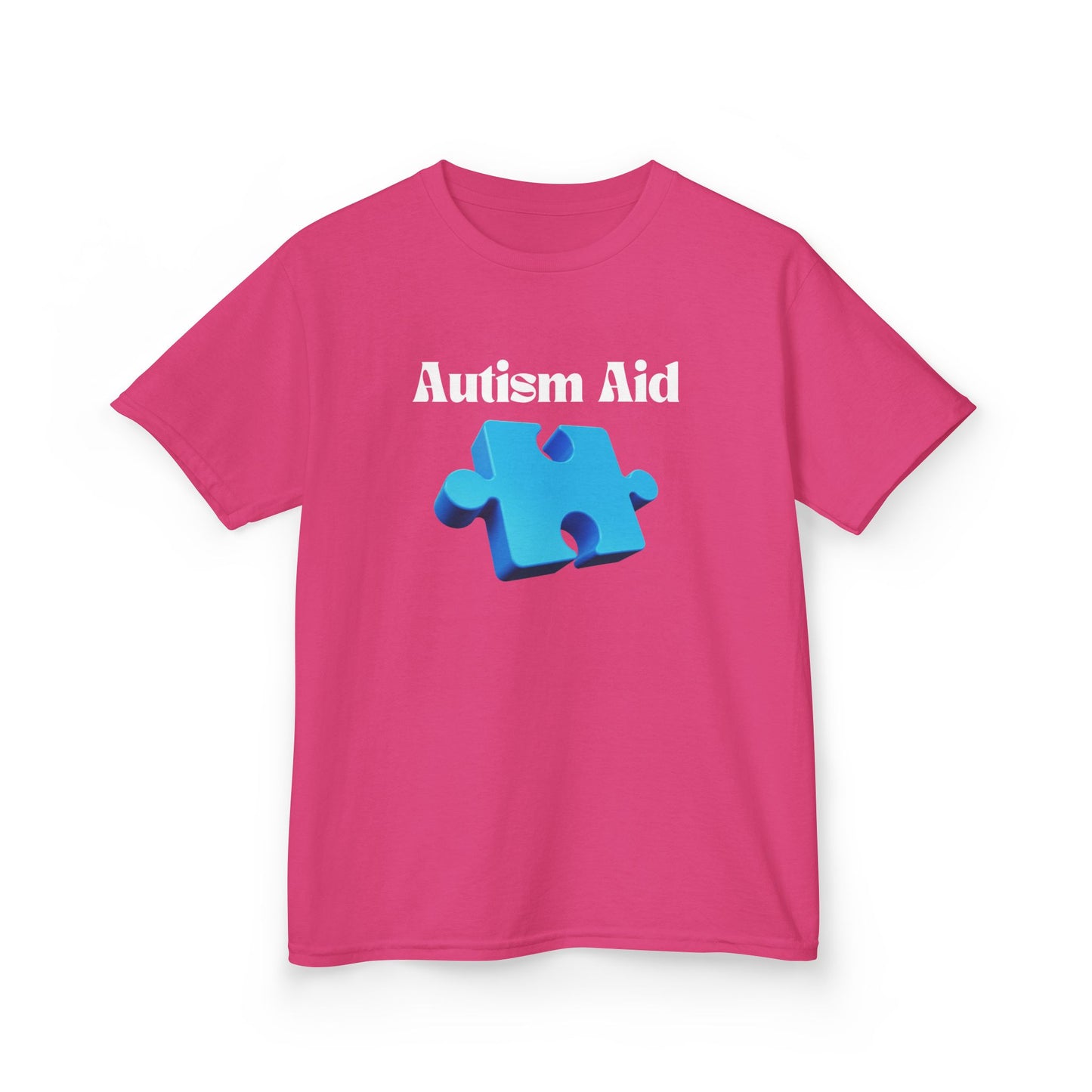 Autism Aid Kids Garment-Dyed T-Shirt | Support Awareness & Inclusivity