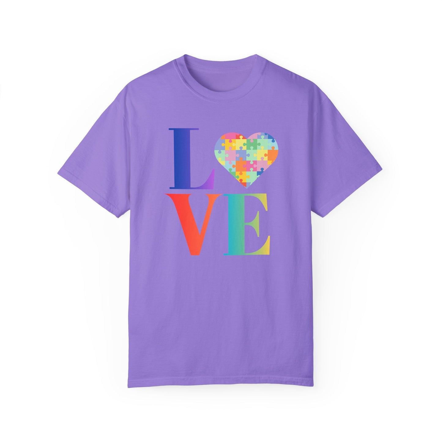 Colorful Love Puzzle Unisex T-Shirt