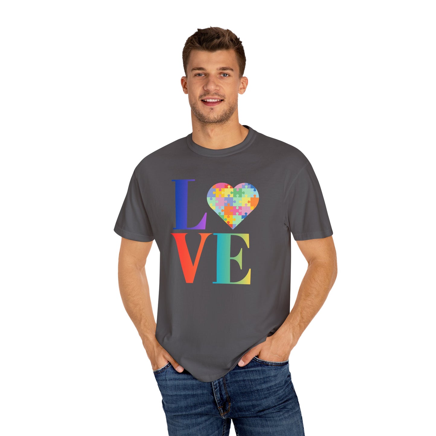 Colorful Love Puzzle Unisex T-Shirt