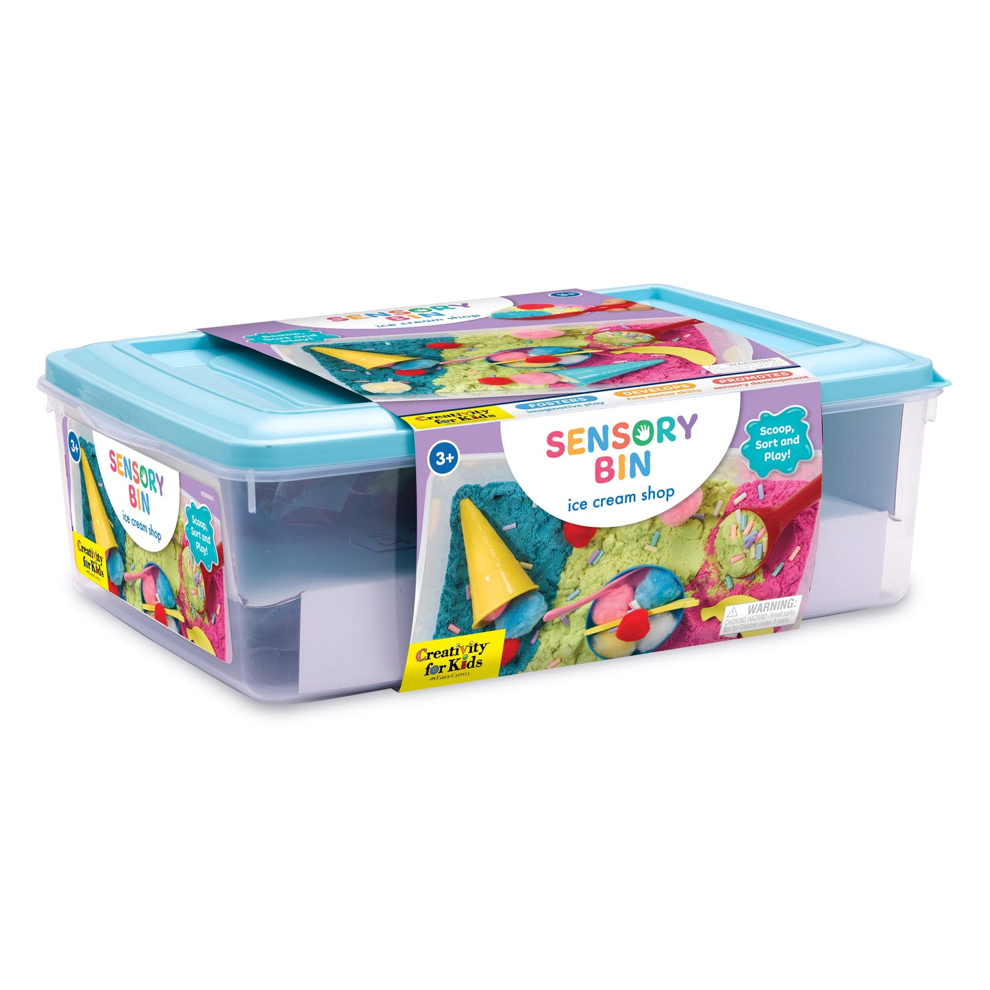 Sensory Bin: Ice Cream Shop, Sensory Toys for Kids, Ages 3-5+