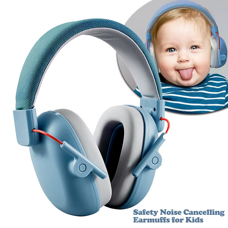 Upgraded Ear Kids Ear Protection Noise Cancelling Headphones, NRR 26Db Hearing Protection Earmuffs for Autism, Children, Toddler