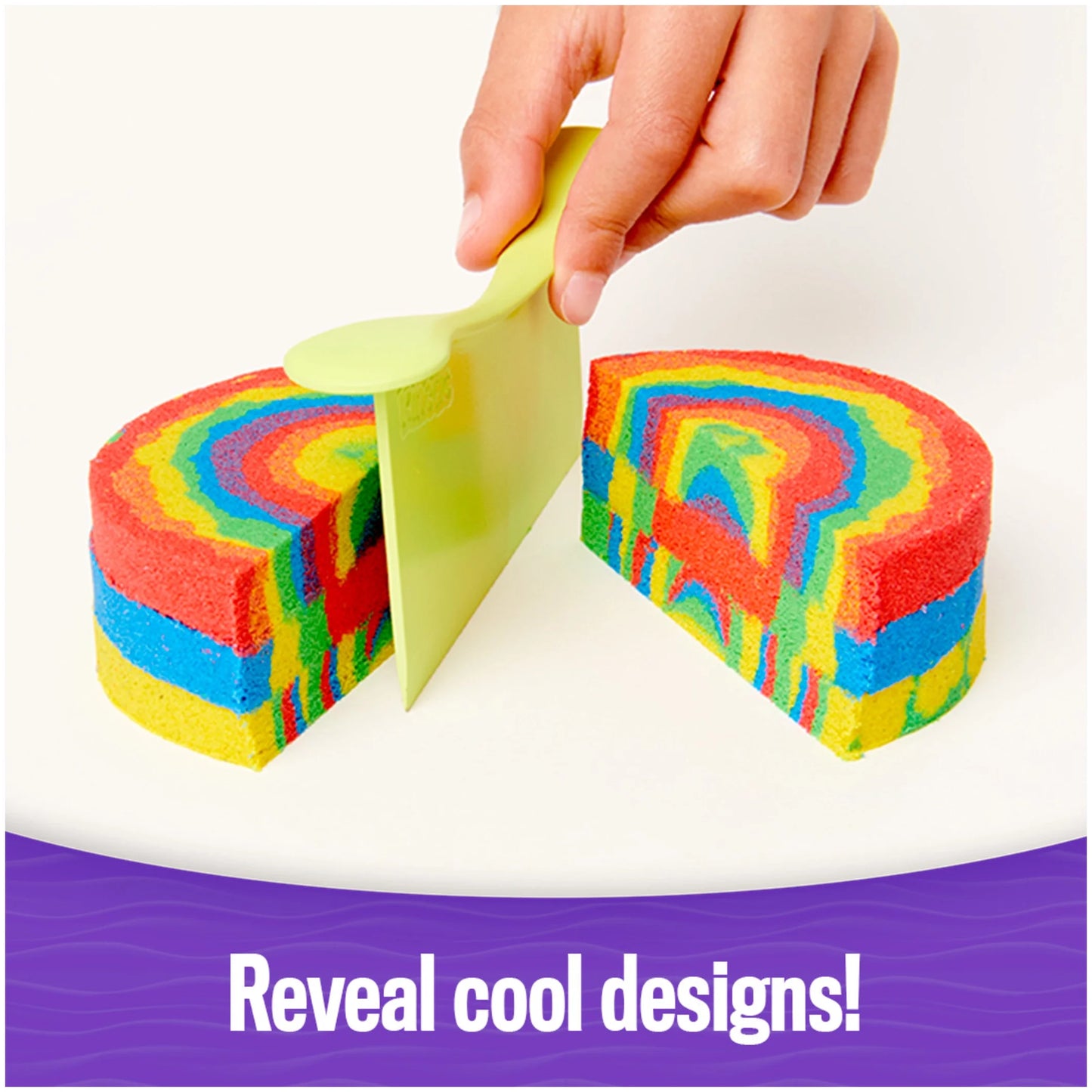 , Swirl N’ Surprise Playset with 2Lbs of Play Sand