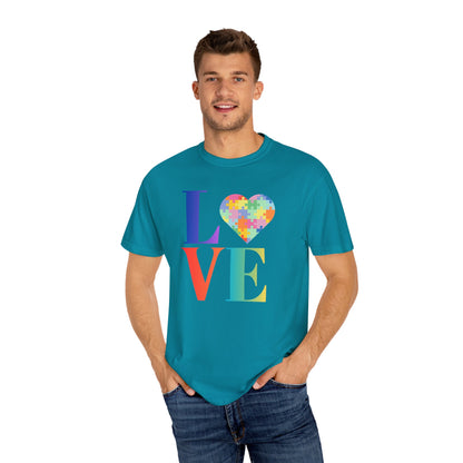 Colorful Love Puzzle Unisex T-Shirt