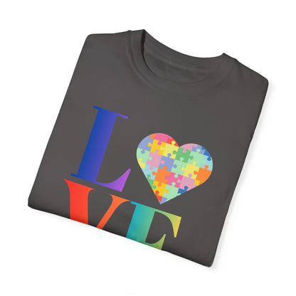 Colorful Love Puzzle Unisex T-Shirt