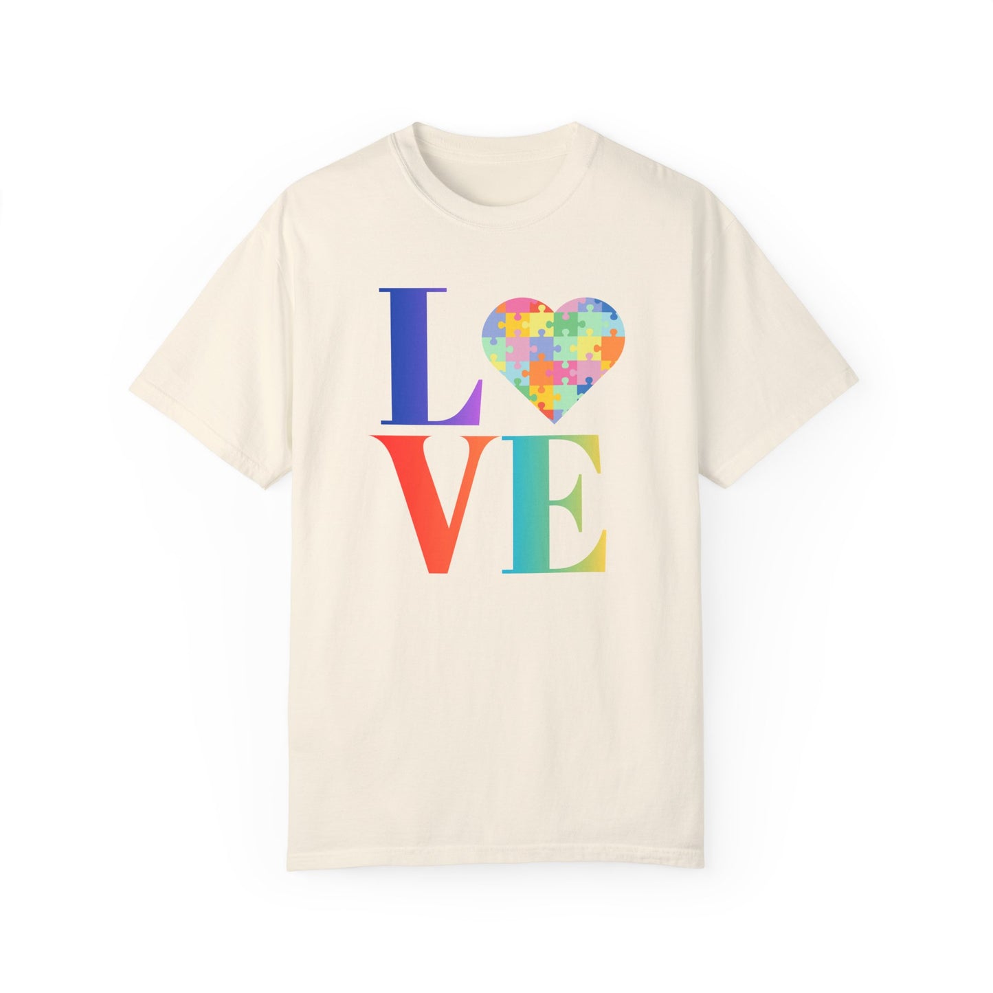 Colorful Love Puzzle Unisex T-Shirt