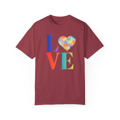 Colorful Love Puzzle Unisex T-Shirt