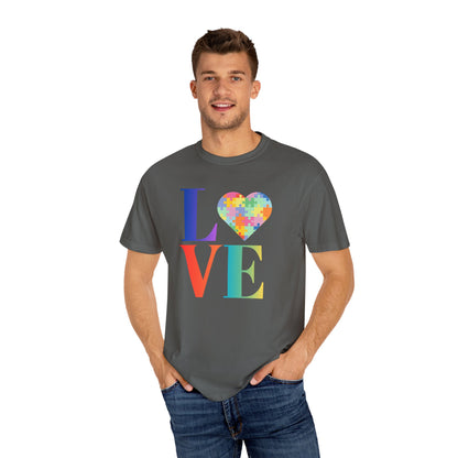 Colorful Love Puzzle Unisex T-Shirt
