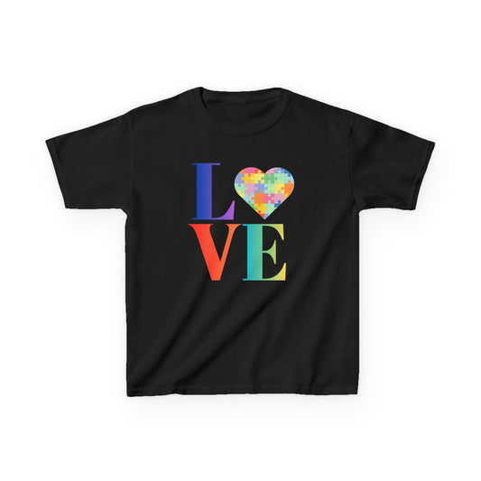 Colorful Love Puzzle Kids T-Shirt