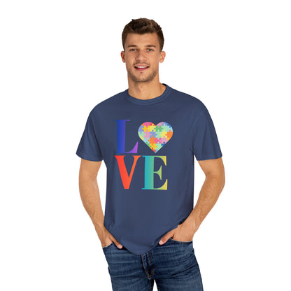 Colorful Love Puzzle Unisex T-Shirt