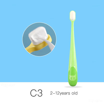 Children U-Shape Toothbrush 360-Degree Oral Cleaning Kids Tooth Brush Soft Million Nano Bristle Silicone Baby Finger Teether