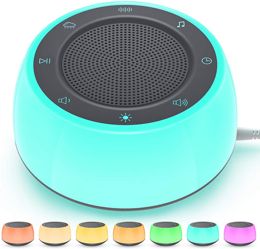 Sound Machine White Noise Rain Ocean Soothing Sounds Therapy Relax Sleep Music