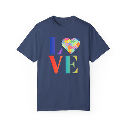 Colorful Love Puzzle Unisex T-Shirt