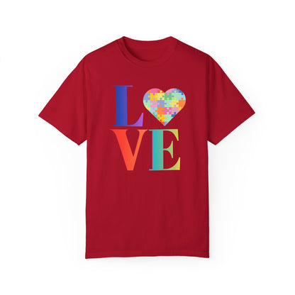 Colorful Love Puzzle Unisex T-Shirt
