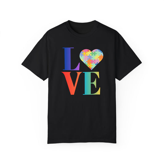Colorful Love Puzzle Unisex T-Shirt