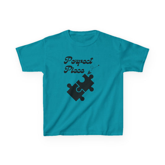 Perfect Piece Unisex Garment-Dyed T-Shirt - Puzzle Design for Creative Minds