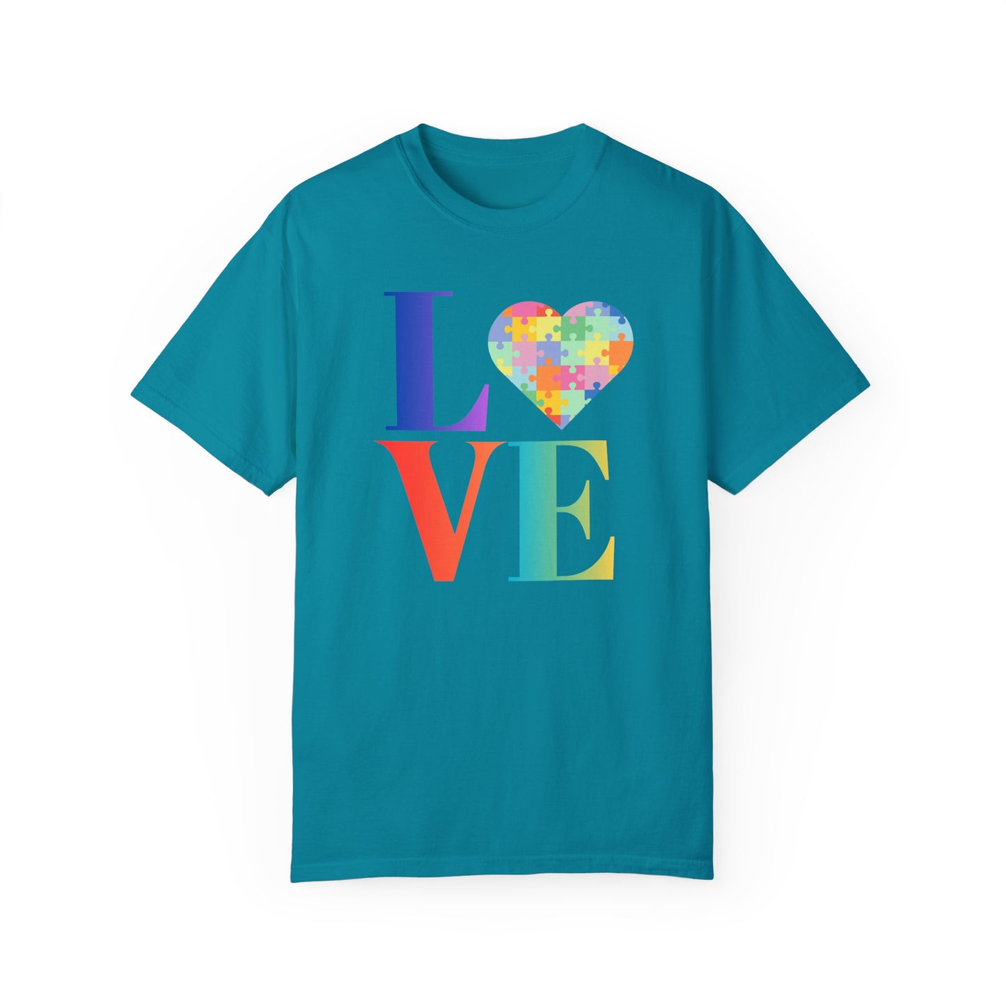 Colorful Love Puzzle Unisex T-Shirt