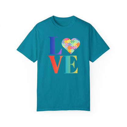 Colorful Love Puzzle Unisex T-Shirt