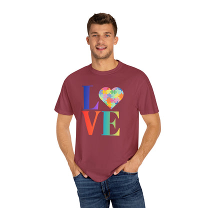 Colorful Love Puzzle Unisex T-Shirt