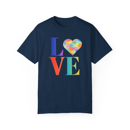 Colorful Love Puzzle Unisex T-Shirt