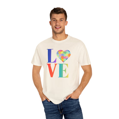 Colorful Love Puzzle Unisex T-Shirt