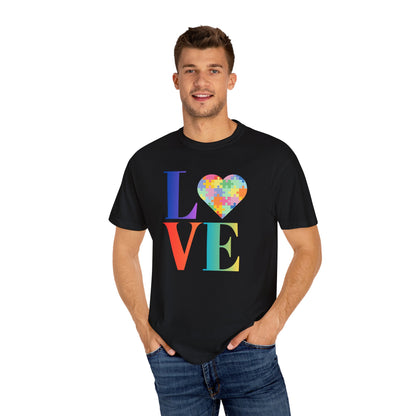 Colorful Love Puzzle Unisex T-Shirt
