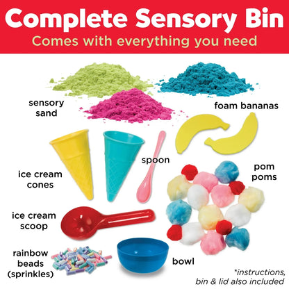 Sensory Bin: Ice Cream Shop, Sensory Toys for Kids, Ages 3-5+